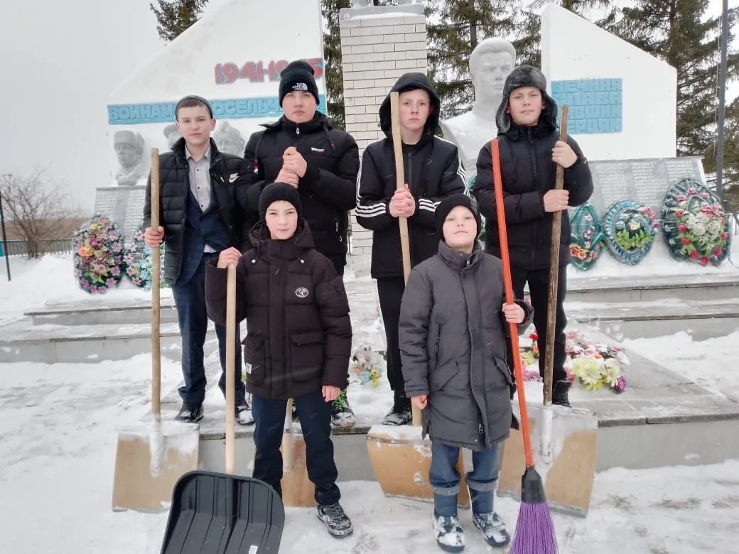 Трудовой патриотический десант.